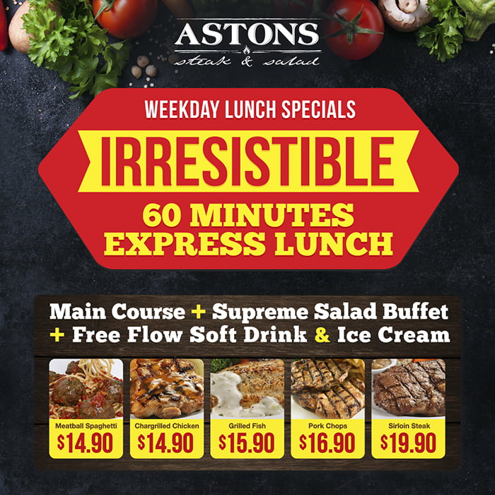 ASTONS SteaknSalad Promo
