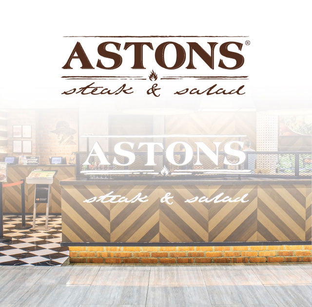 astons steak & salad
