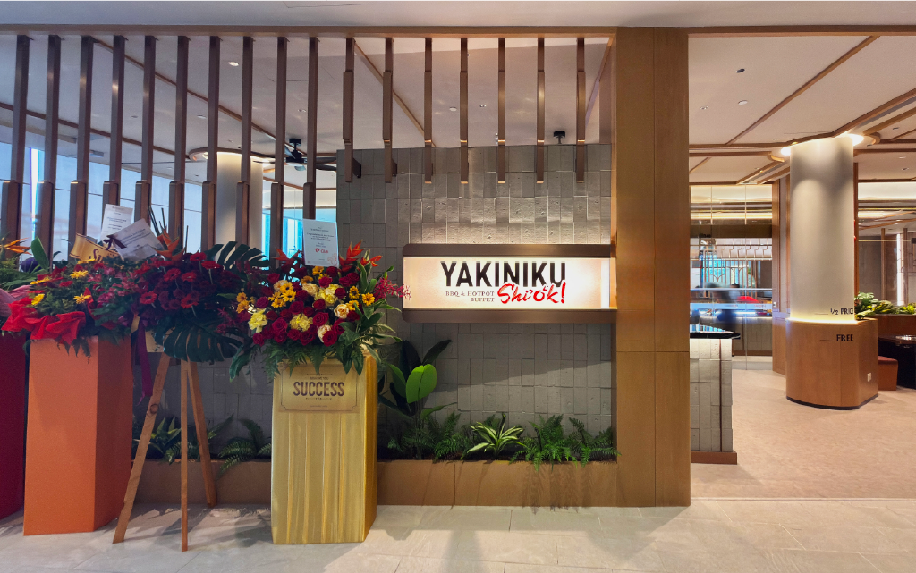 First outlet of Yakiniku Shiok!