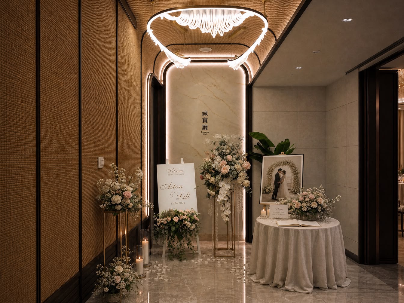 Wedding Reception at East Treasure Chinese Restaurant (東寶) Clarke Quay.