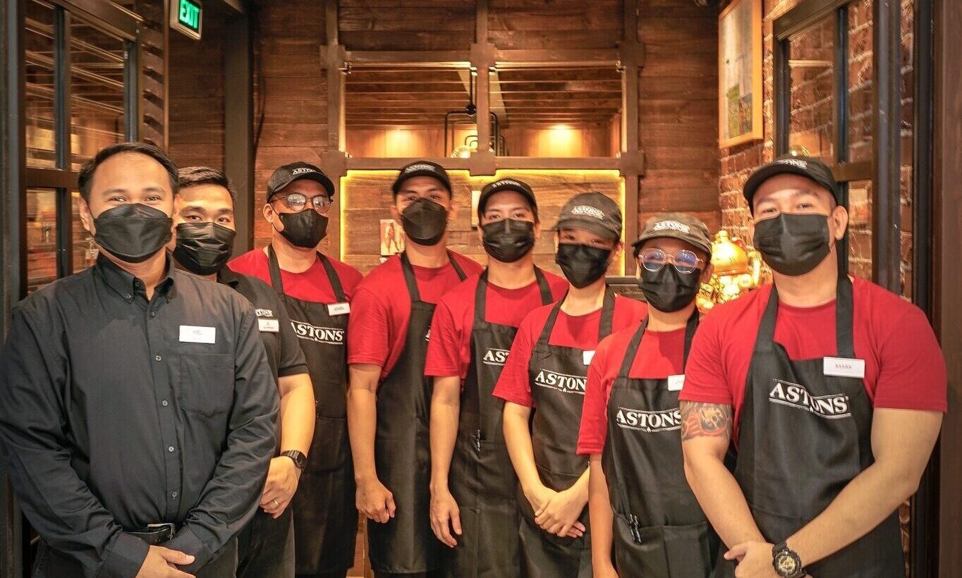 Group photo of ASTONS in Philippine