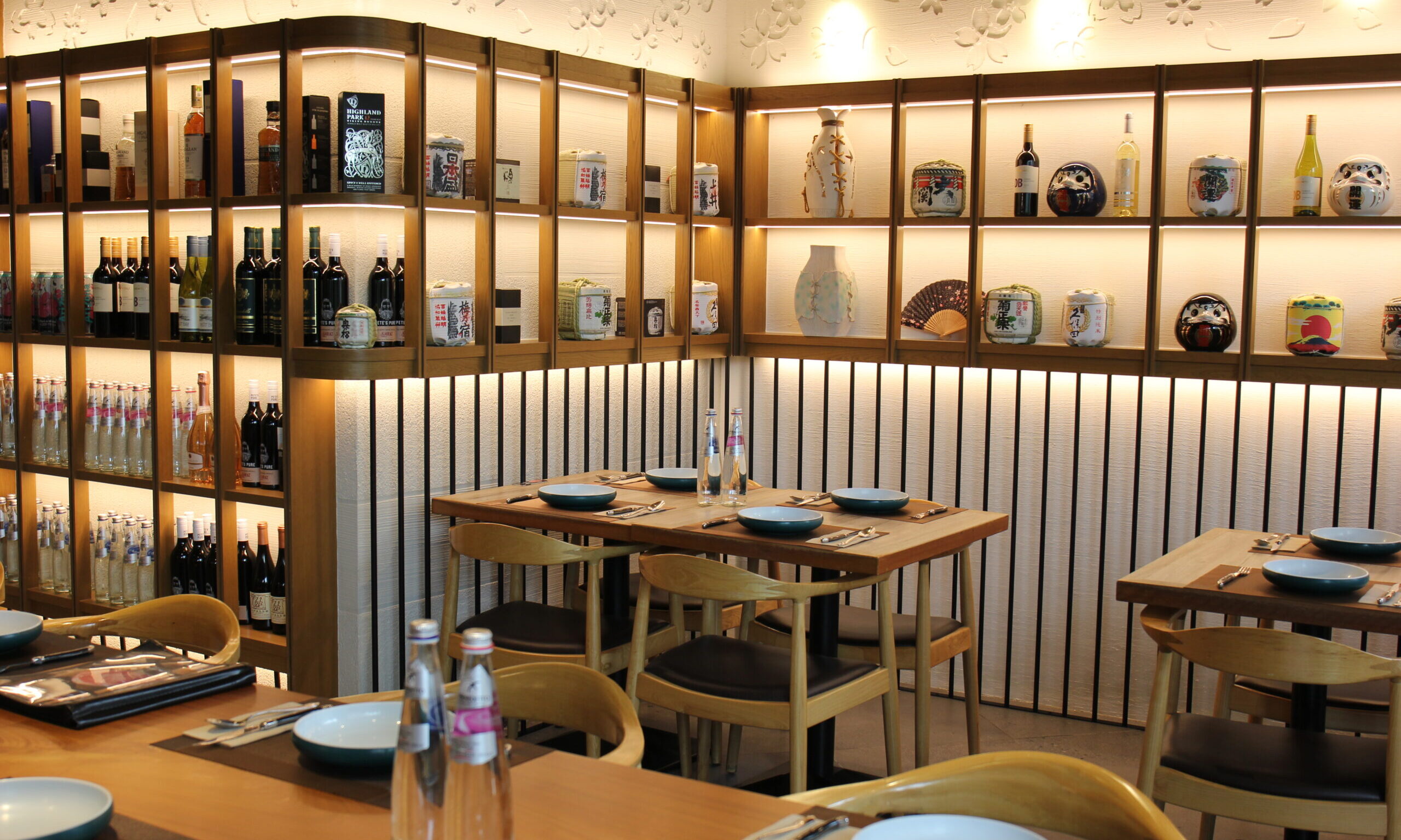 Private dining space for up to 30 guests at BIZEN located in Plaza Singapura. Perfect for corporate events and celebrations.