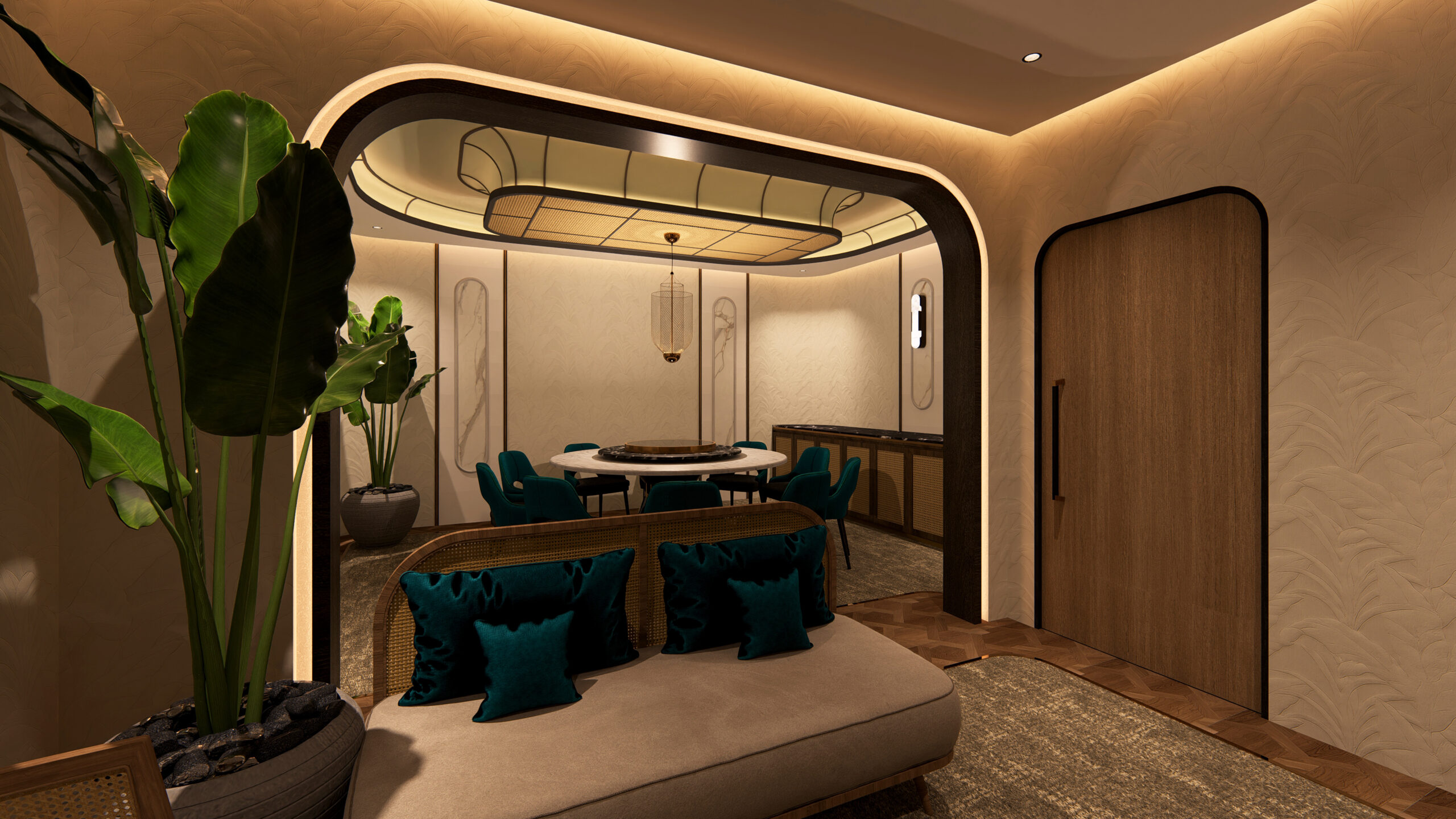 PRIVATE ROOM 5 - VIEW 3